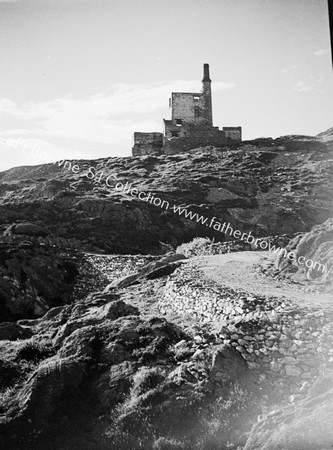 ABANDONED COPPER MINE LIKE A CASTLE